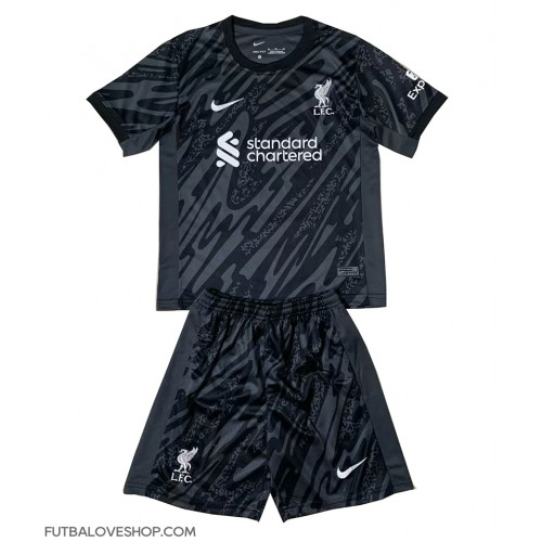 Dres Liverpool Brankarsky Domáci pre deti 2024-25 Krátky Rukáv (+ trenírky)